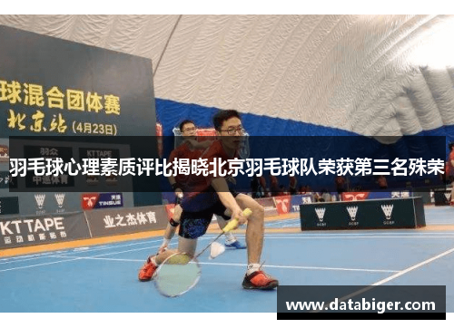 羽毛球心理素质评比揭晓北京羽毛球队荣获第三名殊荣