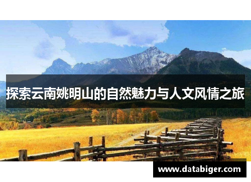 探索云南姚明山的自然魅力与人文风情之旅